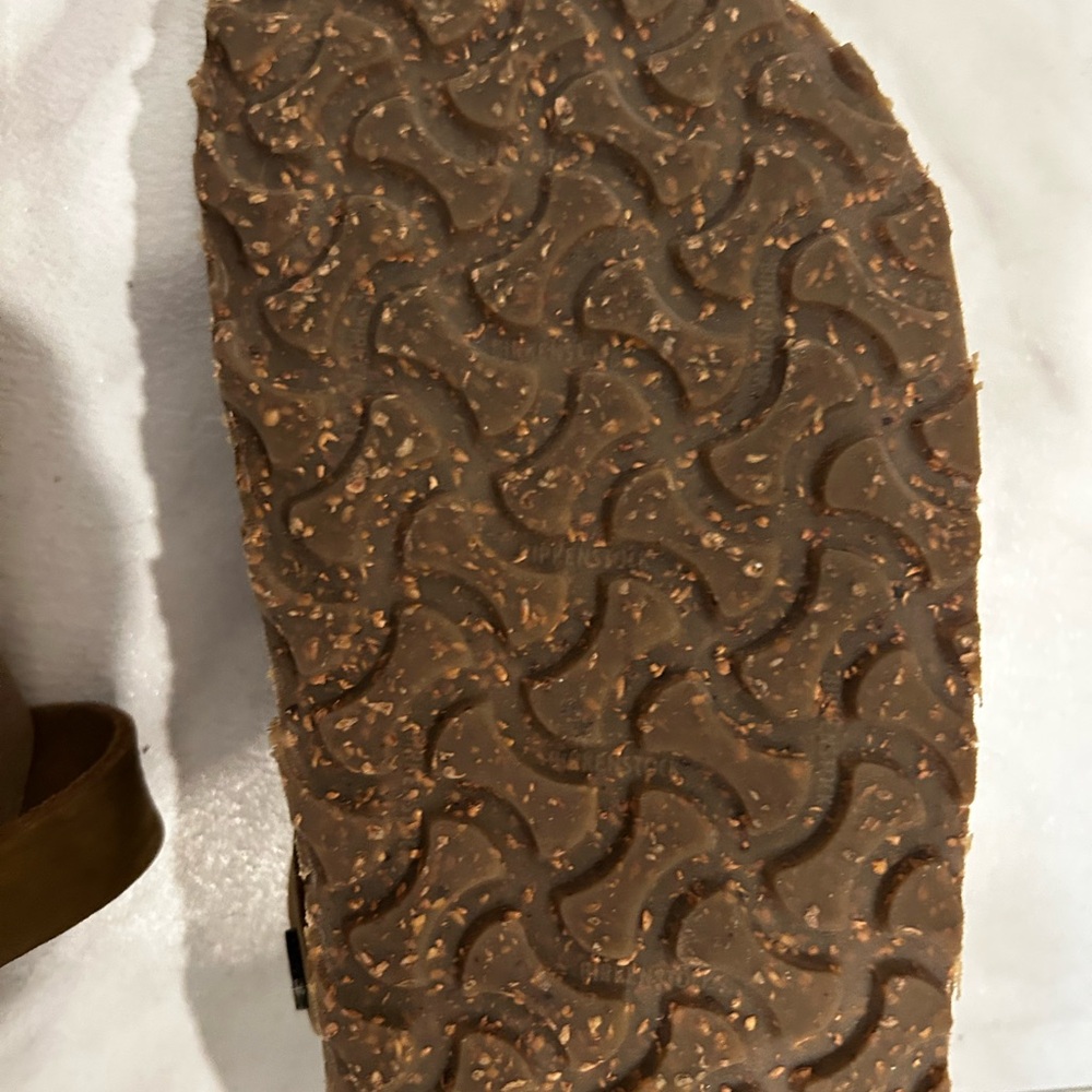 Birkenstock Tan Suede Clogs / Women’s - Picture 8 of 8